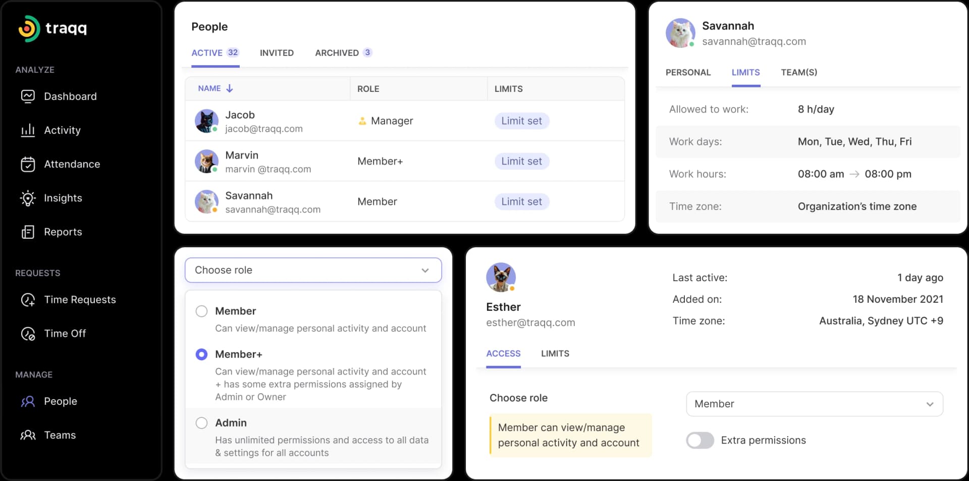 Use automated time cards and timesheet app tools to track hours worked, monitor attendance, and export time tracking data securely.