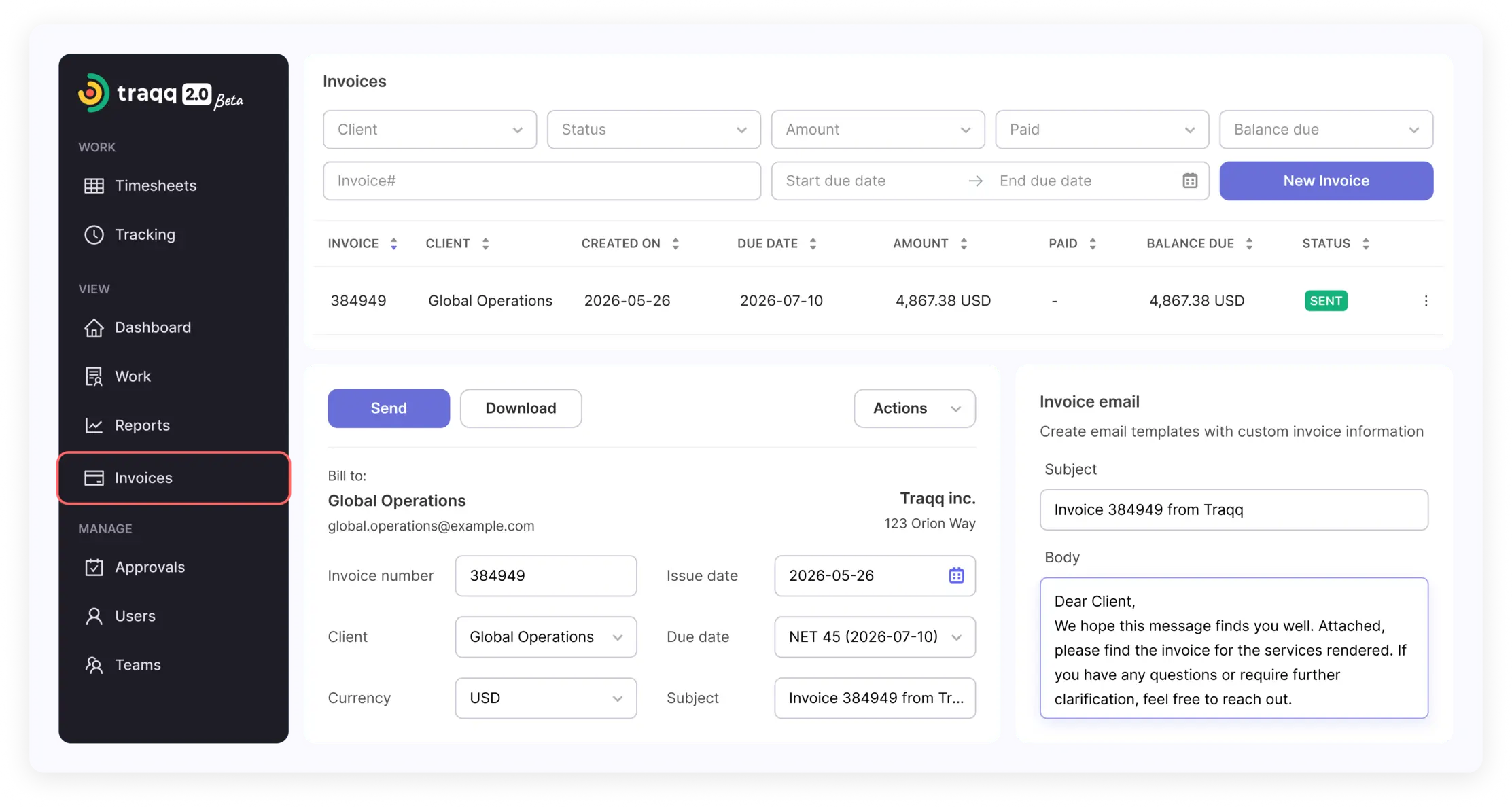 Use automated time cards and timesheet app tools to track hours worked, monitor attendance, and export time tracking data securely.